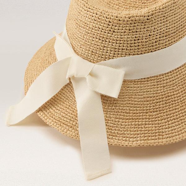 Helen Kaminski Clover Hat Bucket Natural/Cream