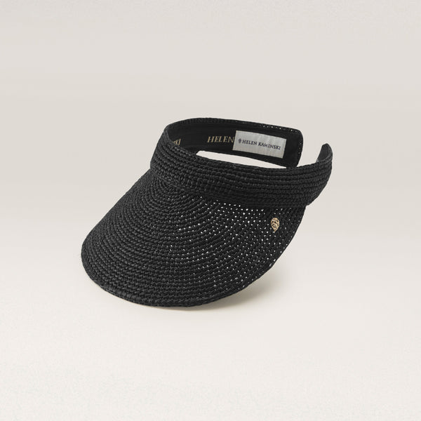 helen kaminski Erin Hat Visor Charcoal
