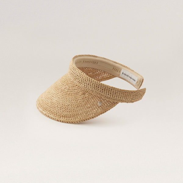 Helen Kaminski Erin Hat Visor Natural