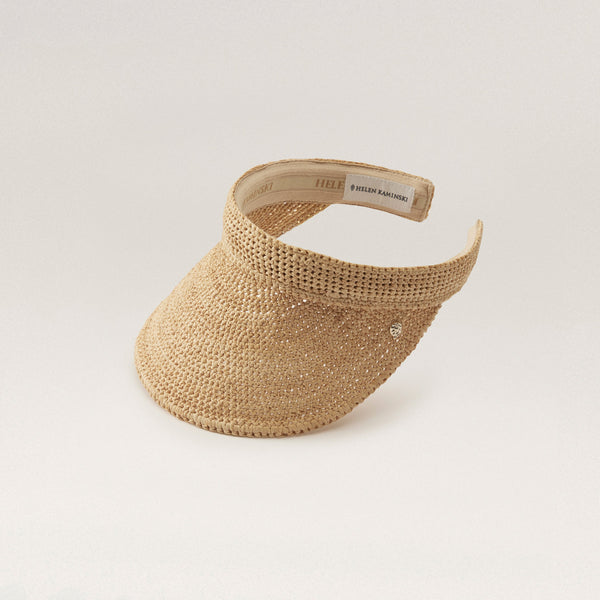 helen kaminski Erin Hat Visor Natural