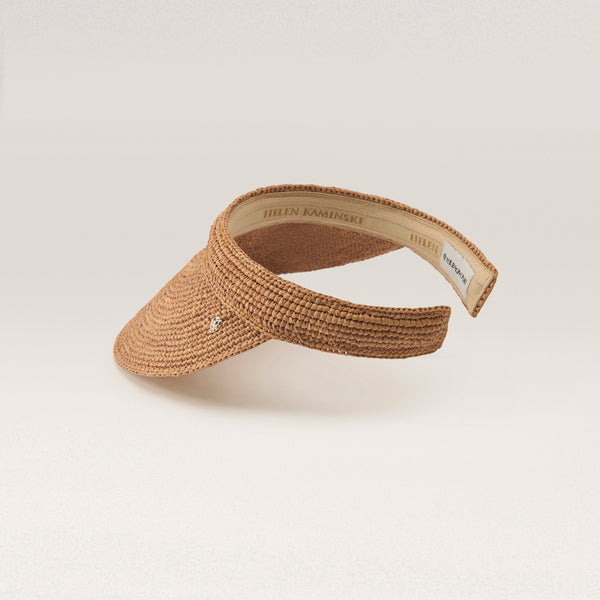Helen Kaminski Erin Hat Visor Nougat