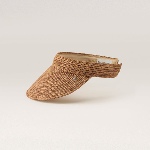 Helen Kaminski Erin Hat Visor Nougat