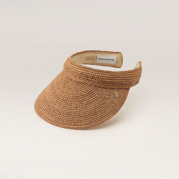 helen kaminski Erin Hat Visor Nougat