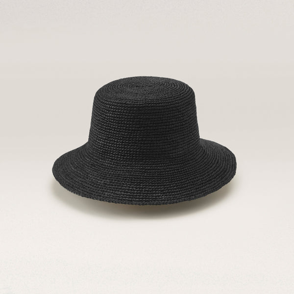 Helen Kaminski Esther Hat Medium Brim Charcoal