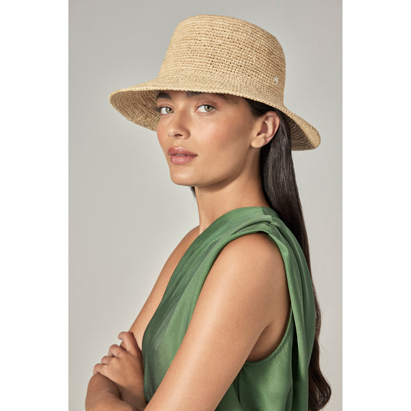 Helen Kaminski Esther Hat Medium Brim Natural