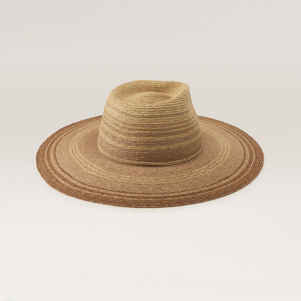 Helen Kaminski Iluka Hat Cowboy Natural Ombre