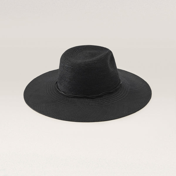 Helen Kaminski Ishtar Hat Wide Brim Charcoal