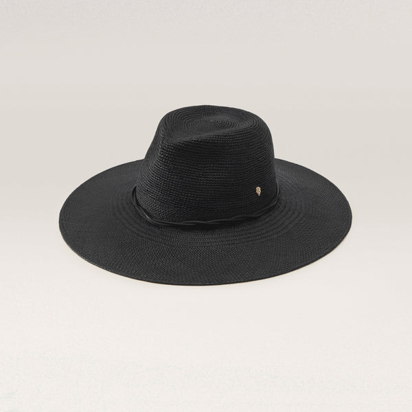 helen kaminski Ishtar Hat Wide Brim Charcoal