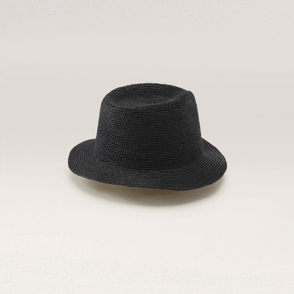 Helen Kaminski Jordan Hat Fedora Charcoal