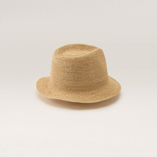 Helen Kaminski Jordan Hat Fedora Natural