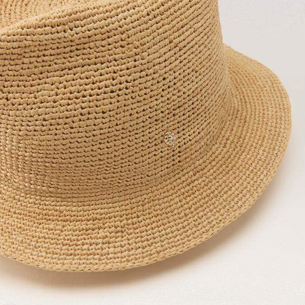 Helen Kaminski Jordan Hat Fedora Natural