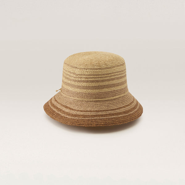 Helen Kaminski Kaia Hat Bucket Natural Ombre