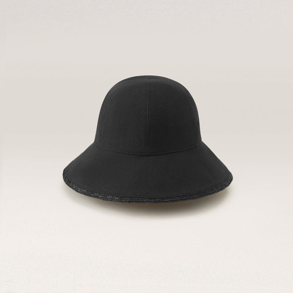 Helen Kaminski Lamassu Hat Cloche Black