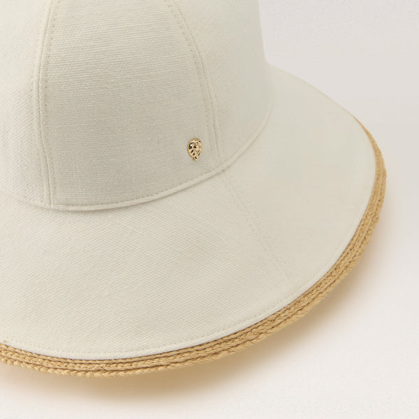 Helen Kaminski Lamassu Hat Cloche Ecru