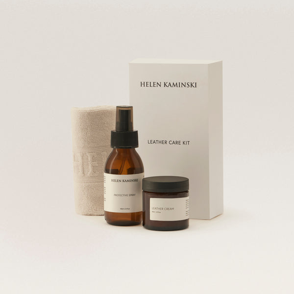 helen kaminski Leather Care Kit Clear