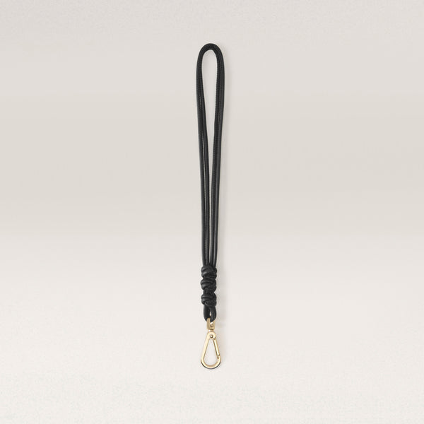 helen kaminski Leather Cord Hat Clip Black