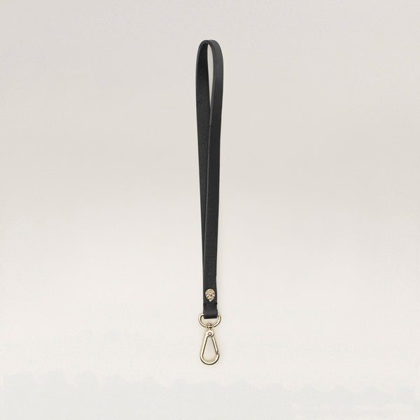 helen kaminski Leather Strap Hat Clip Black