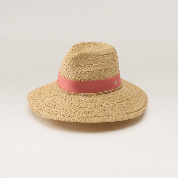 helen kaminski Leoni Hat Fedora Natural/ Pomelo