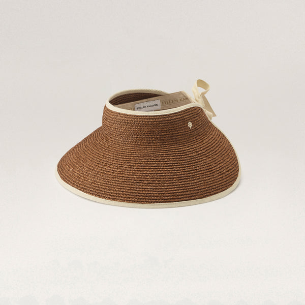 helen kaminski Mai Hat Visor Nutshell/ Sand