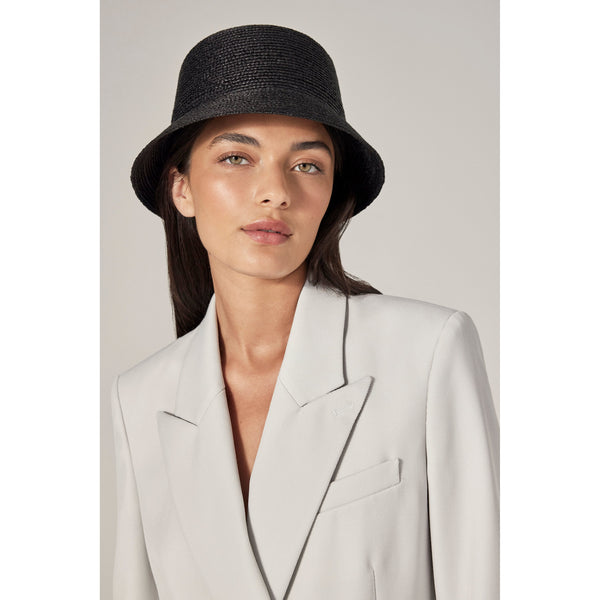 Helen Kaminski Malia Hat Bucket Charcoal