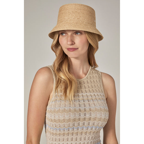Helen Kaminski Malia Hat Bucket Natural