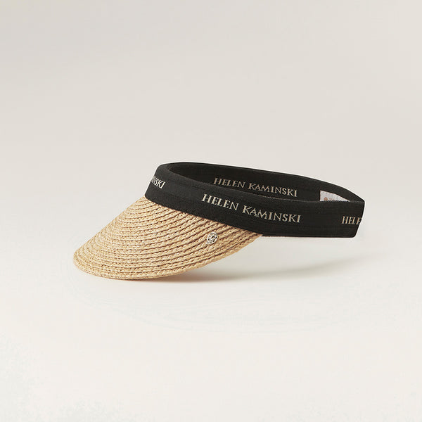 Helen Kaminski Marina Natural/Black Logo