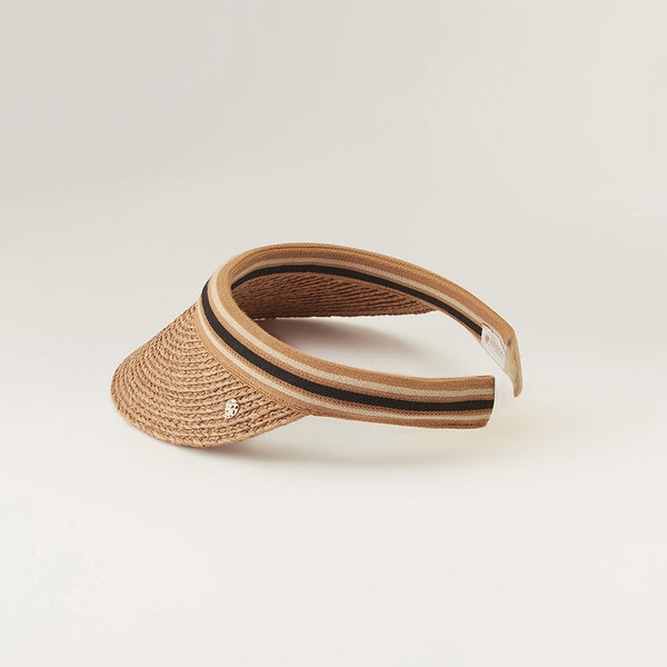 Helen Kaminski Marina Nougat/Black Stripe