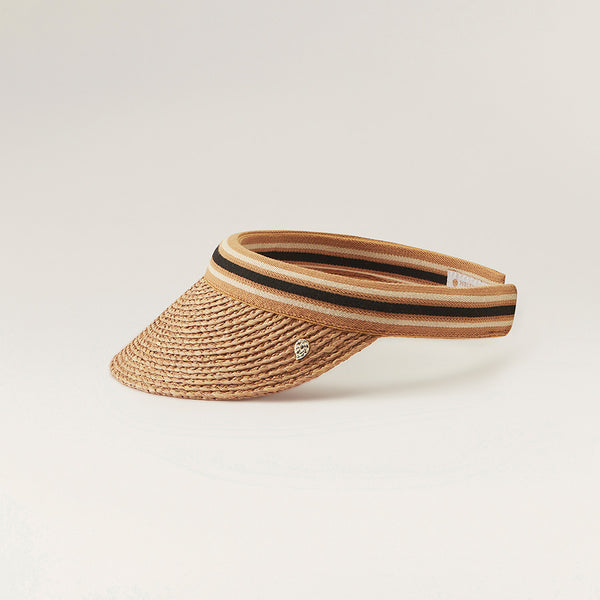 Helen Kaminski Marina Nougat/Black Stripe