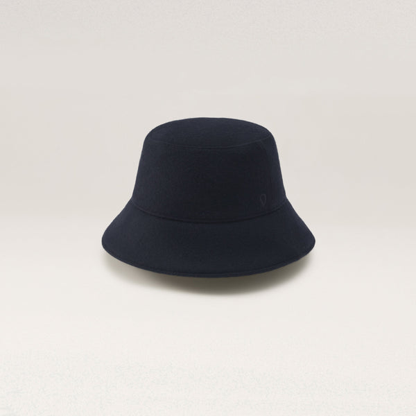 helen kaminski Milton Wool Bucket Hat Bucket Navy