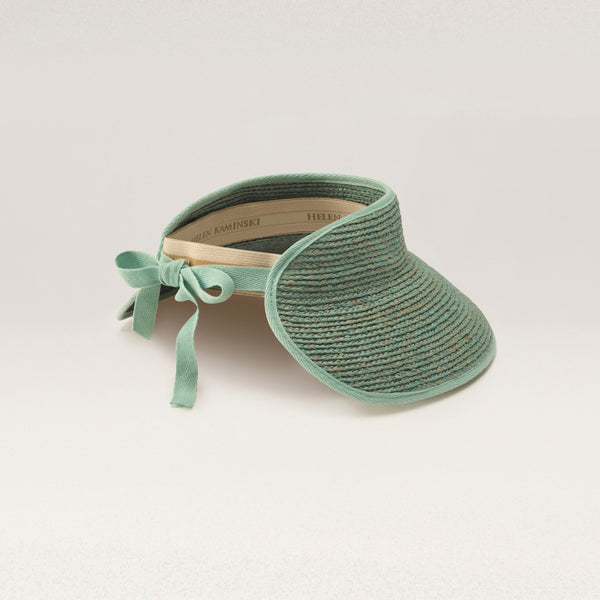 Helen Kaminski Mita Hat Visor Seaglass