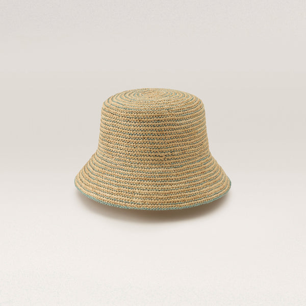 Helen Kaminski Nala Hat Bucket Natural/ Seaglass