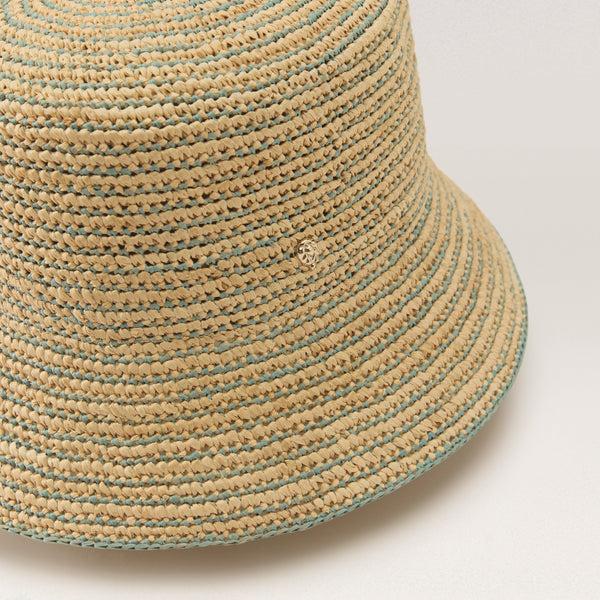 Helen Kaminski Nala Hat Bucket Natural/ Seaglass