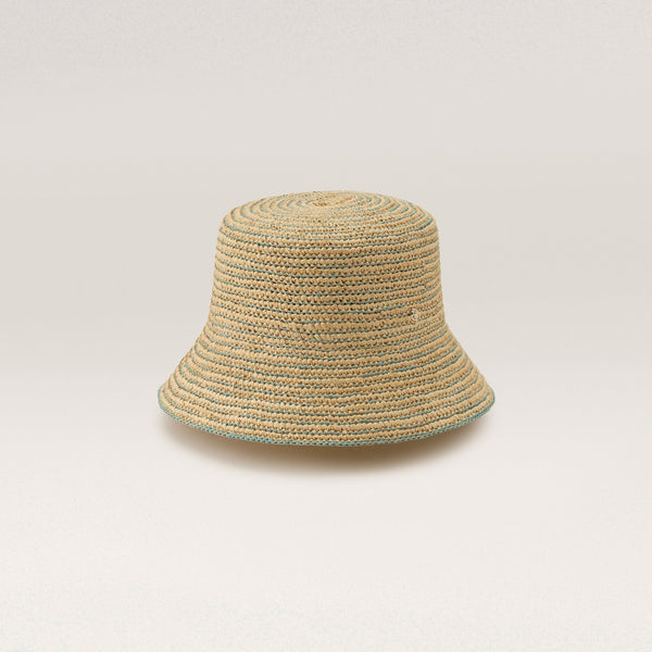 helen kaminski Nala Hat Bucket Natural/ Seaglass