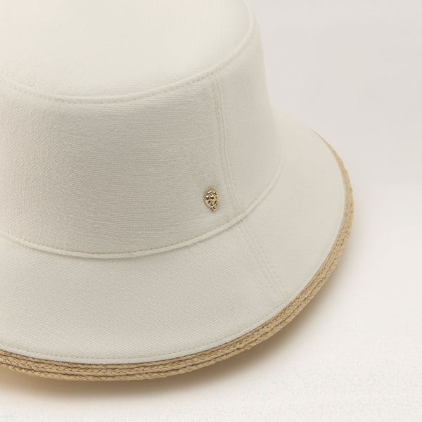 Helen Kaminski Nazar Hat Bucket Ecru