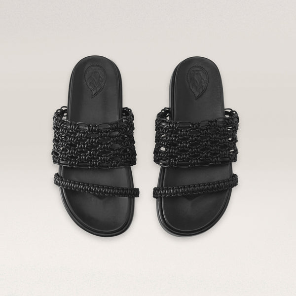 Helen Kaminski Onda Slide Shoes Slides Black