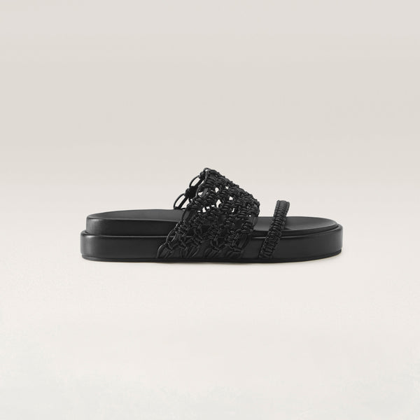 helen kaminski Onda Slide Shoes Slides Black