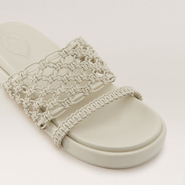 Helen Kaminski Onda Slide Shoes Slides Whitewash