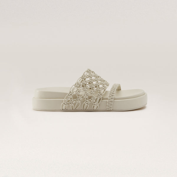 helen kaminski Onda Slide Shoes Slides Whitewash