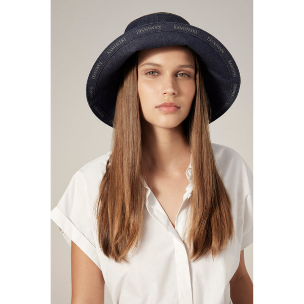 Helen Kaminski Portsea Hat Bucket Indigo