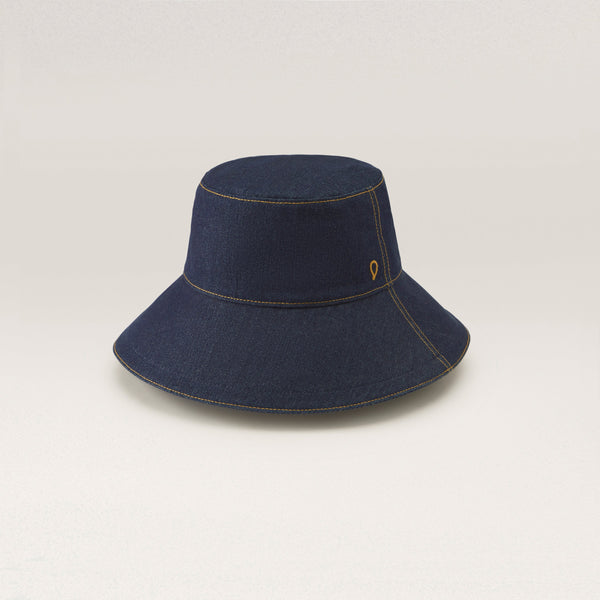 helen kaminski Portsea Hat Bucket Indigo