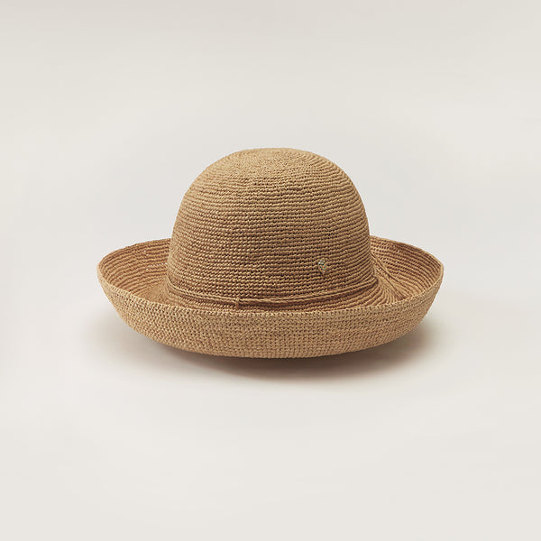 helen kaminski Provence 10 Hat Turn Up Brim Nougat