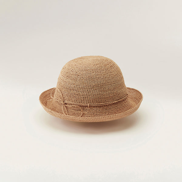 Helen Kaminski Provence 8 Hat Turn Up Brim Nougat