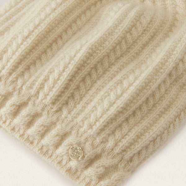 Helen Kaminski Simone Hat Beanie Cream
