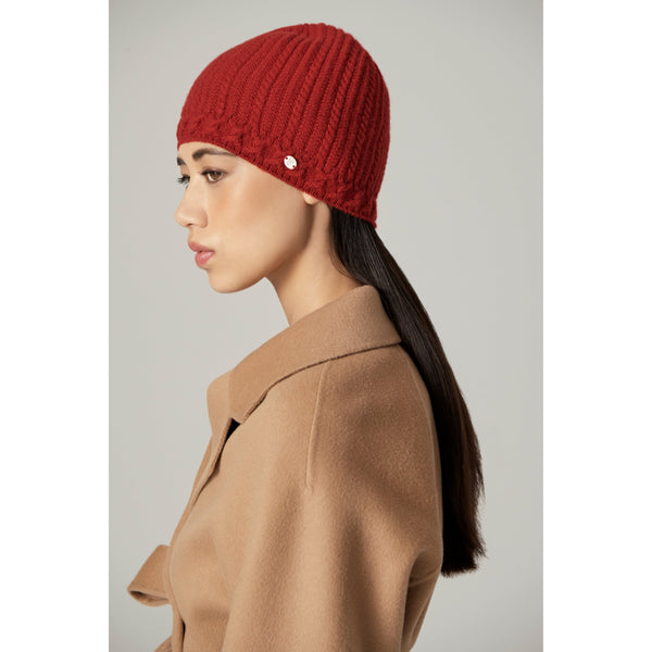 Helen Kaminski Simone Hat Beanie Vermillion