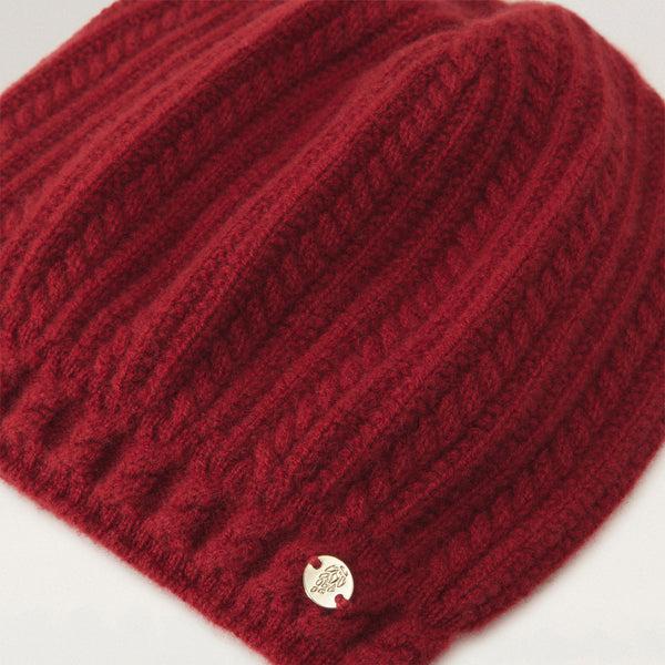 Helen Kaminski Simone Hat Beanie Vermillion