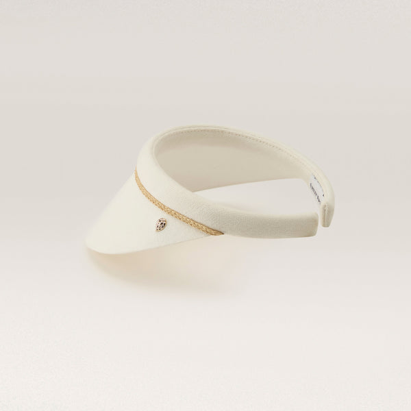 Helen Kaminski Sisira Hat Visor Ecru