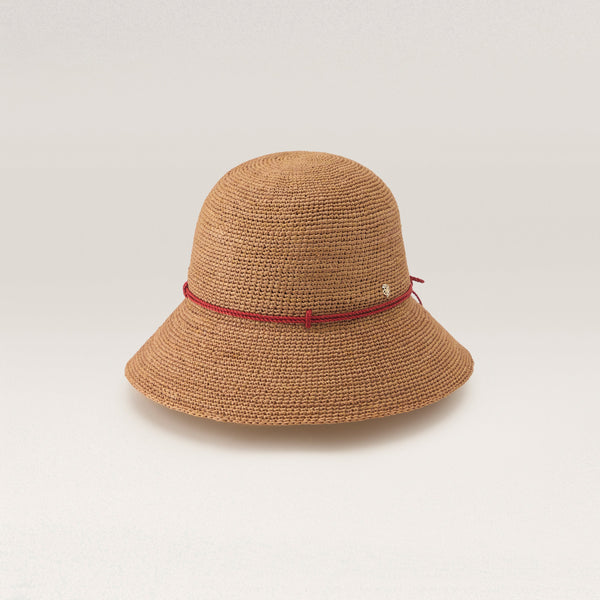 helen kaminski Villa 9 Hat Cloche Nougat/ Tropical