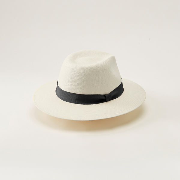Helen Kaminski Vitoria Hat Fedora Chalk/Midnight