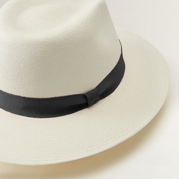 Helen Kaminski Vitoria Hat Fedora Chalk/Midnight