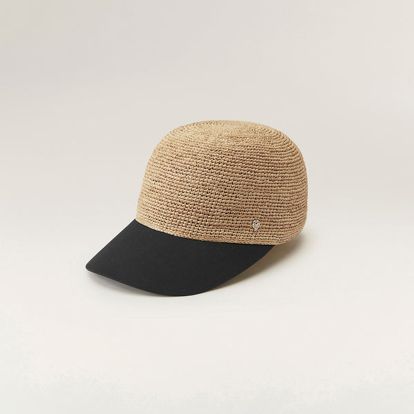 helen kaminski Vivette Hat Cap Natural/Black